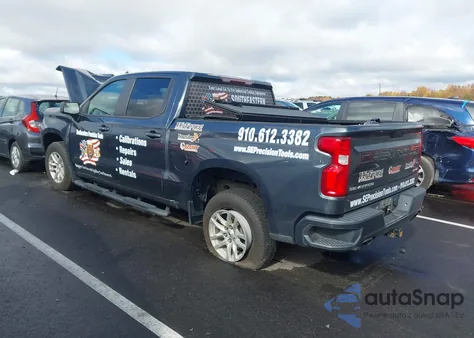 2021 Chevrolet Silverado 1500 4Wd Short Bed Rst из США, поврежденный, VIN 1GCUYEED1MZ193344